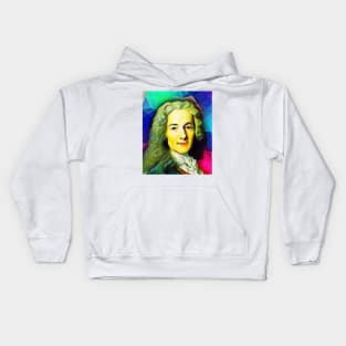 Voltaire Colourful Portrait | Voltaire Artwork 7 Kids Hoodie